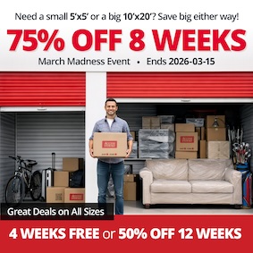 Access Storage - Brampton North Promotion