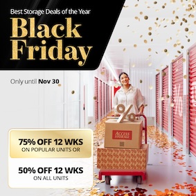 Access Storage - Brampton North Promotion