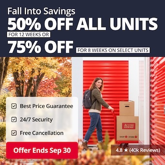 Access Storage - Brampton North Promotion