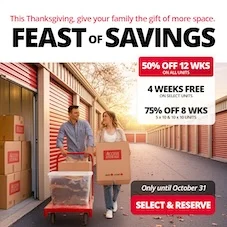 Access Storage - Brampton North Promotion