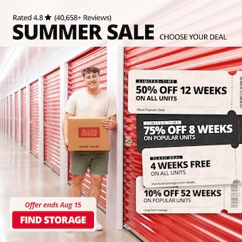 Access Storage - Brampton North Promotion